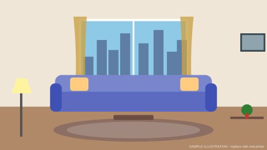 Apartment living room